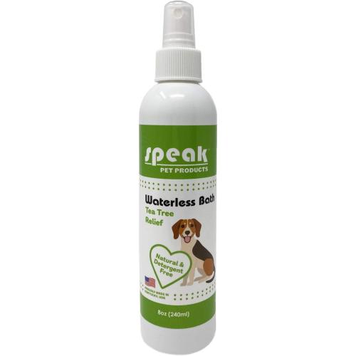 Speak Dog Waterless Bath Spray Tea Tree Relief 8oz