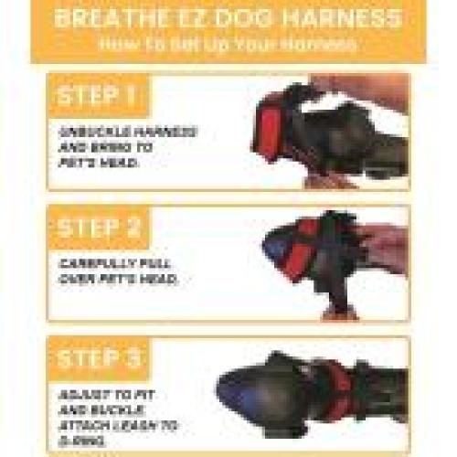 Bark Appeal Dog Harness Breathe EZ Aqua Medium