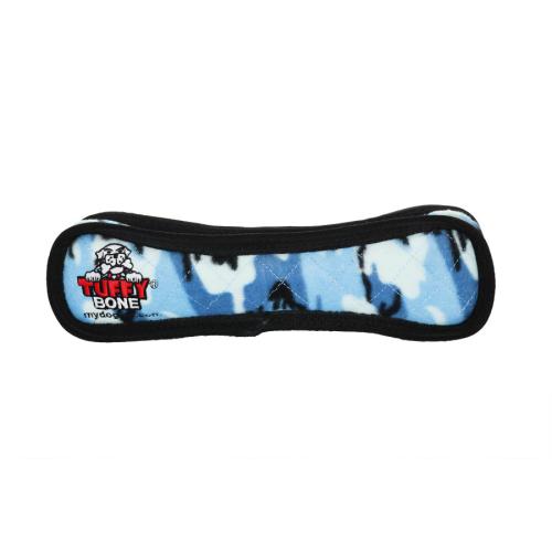 Tuffy Dog Toy Ultimate Bone Blue Camo 13"