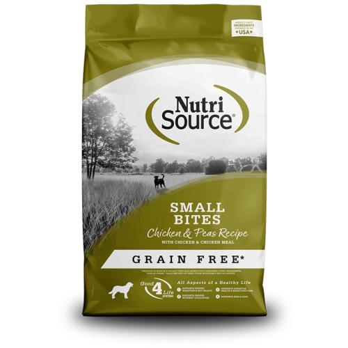 Nutrisource Dry Dog Grain Free Chicken Peas 4#