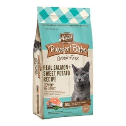 Merrick Dry Cat Purrfect Bistro Grain Free Adult Salmon 4#