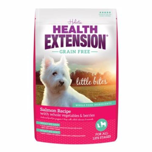 Health Extension Dry Dog Little Bite Salmon Veggies 3.5#