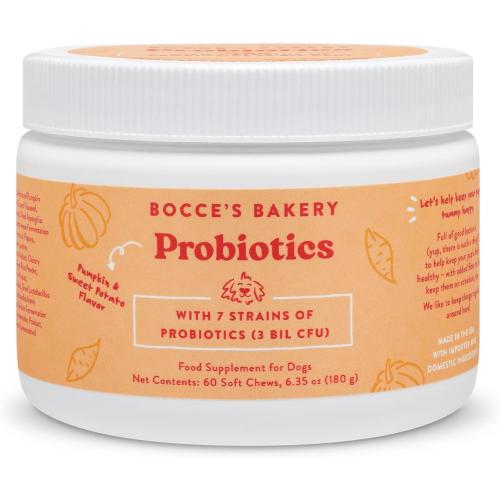 Bocce's Dog Supplement Probiotic Chews 90ct