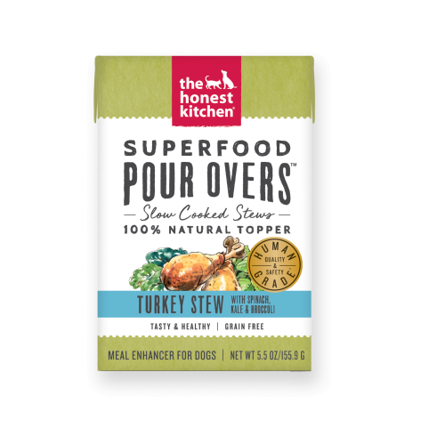The Honest Kitchen Wet Dog Tetra Superfood Turkey Stew 5.5oz