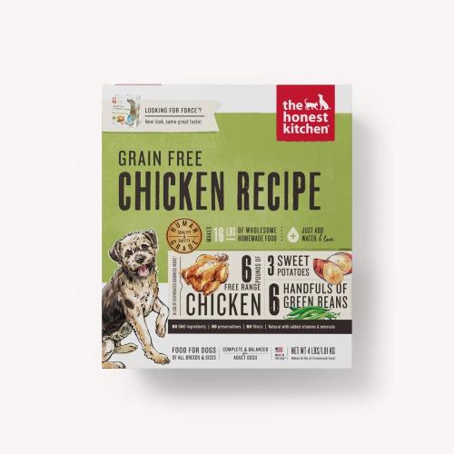 The Honest Kitchen Dehydrated Dog Grain Free Chicken 4#