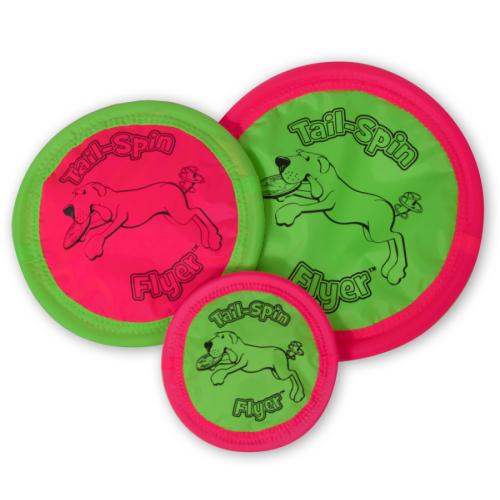 Booda Dog Toy Tail Spin Flyer 7"