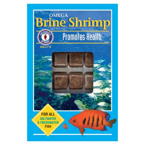  San Francisco Bay Brand Frozen Fish Food Omega-3 Brine Shrimp