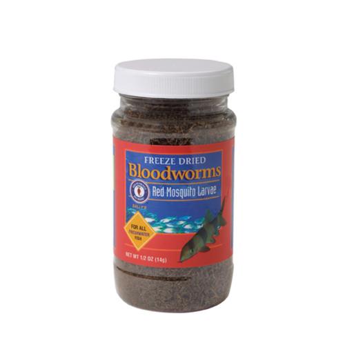 San Francisco Bay Brand Freeze-Dried Fish Food Bloodworms 0.5oz