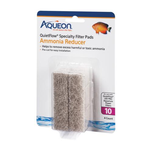 Aqueon Aquarium Supply Ammonia Reducer Pads 10gal 4pk