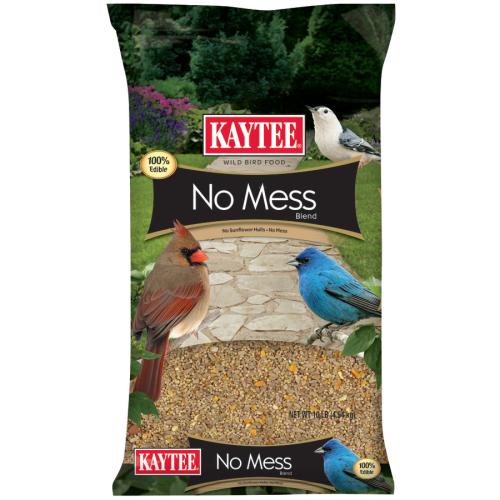 Kaytee Bird Seed No Mess Blend, 10lb