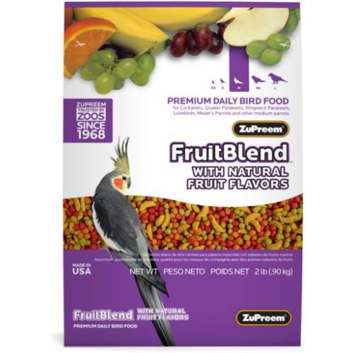 ZuPreem Fruit Blend Cockatiel 2 lb