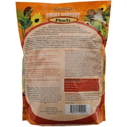 Sweetharvest Finch Seed Mix, 4lb