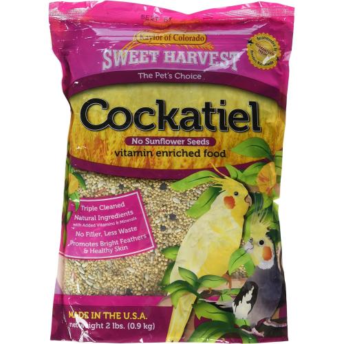 Kaylor-Made Cockatiel Food Without Sunflower, 4lb