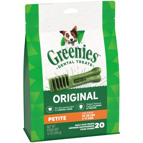 Greenies Dog Treat Original Petite 12oz