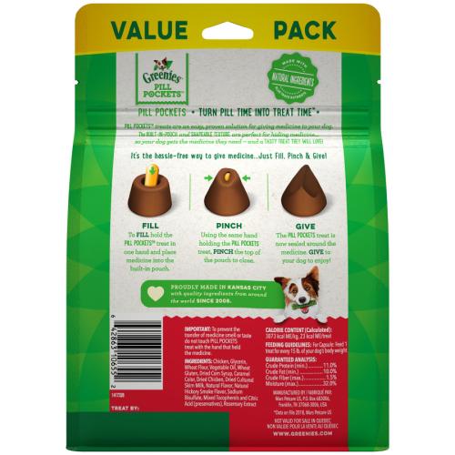 Greenies Pill Pocket Hickory 15.8oz