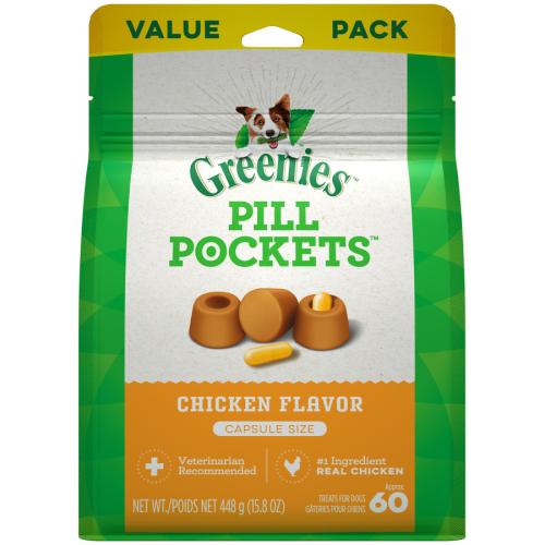 Greenies Pill Pocket Chicken 15.8oz