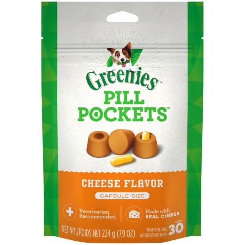 Greenies Pill Pocket Cheese 30ct 7.9oz