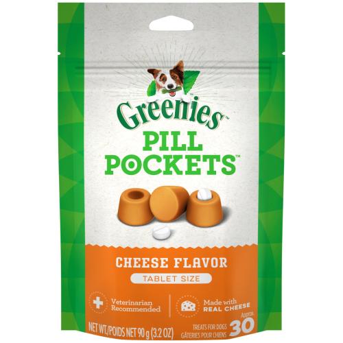 Greenies Pill Pockets Cheese 30ct 3.2oz