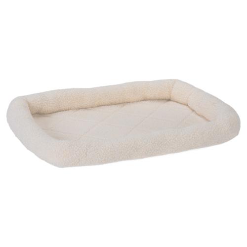 Furhaven Dog Bed Bolster Bolster Crate Cream SM