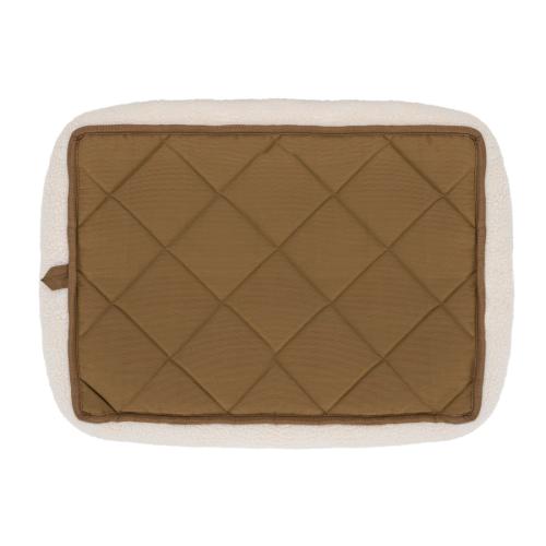 Furhaven Dog Bed Bolster Bolster Crate Cream SM