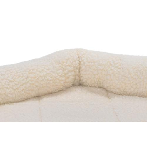 Furhaven Dog Bed Bolster Bolster Crate Cream SM