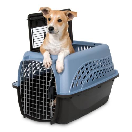 Petmate Dog/Cat Top Load Kennel Blue 24"
