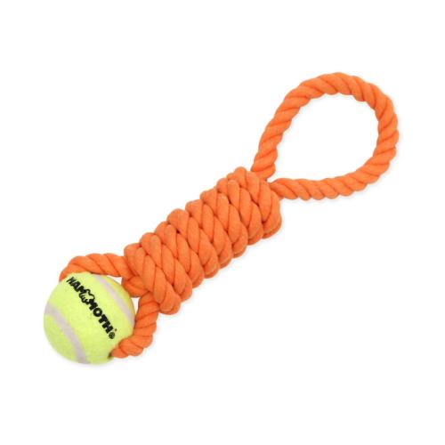 Mammoth Dog Toy Twist Knot Pull-Tug 10" SM