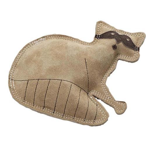 Spot Dog Toy Leather Raccoon Small