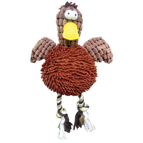 Spot Dog Toy Giggler Plush Chicken 12"
