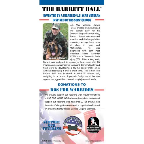 Spot Dog Toy Barrett Ball Medium