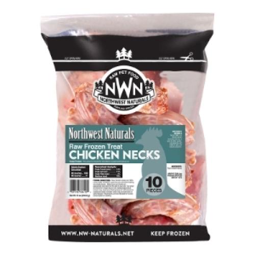 Northwest Frozen Dog Raw Treat Chicken Necks 10pk