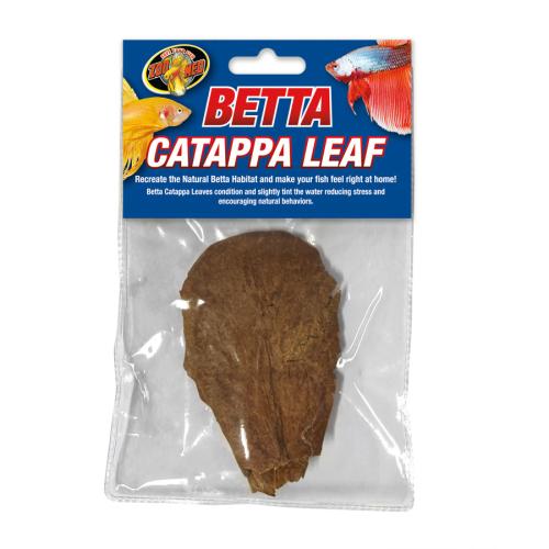 Zoo Med Aquarium Decor Betta Catappa Leaf 3pk