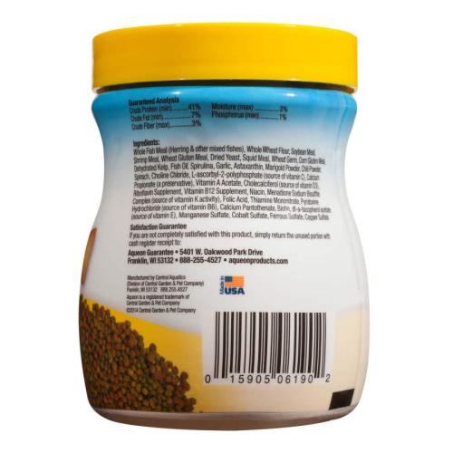 Aqueon Fish Food Tropical Granules 3.25oz