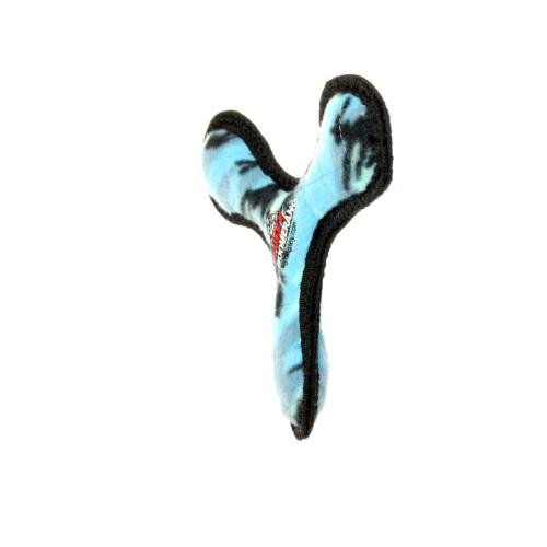 Tuffy Dog Toy Jr Boomerang Blue