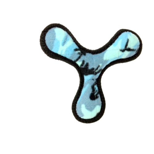 Tuffy Dog Toy Jr Boomerang Blue