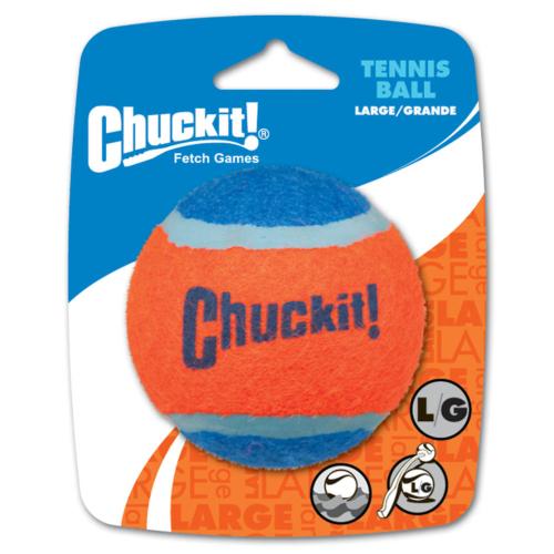 Chuckit Dog Toy Tennis Ball Large 1pk