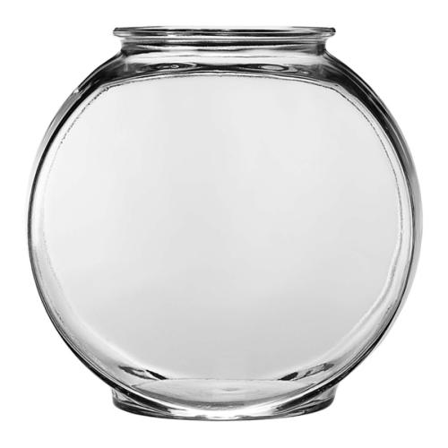 Anchor Hocking Aquarium Supply Glass Drum Bowl 2gal