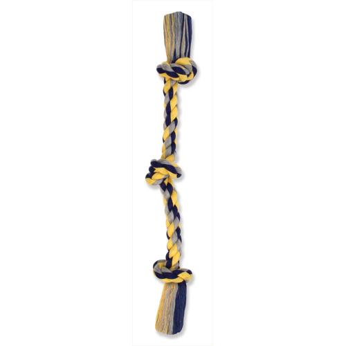 Mammoth Dog Toy 3 Knot Rope Tug 15"