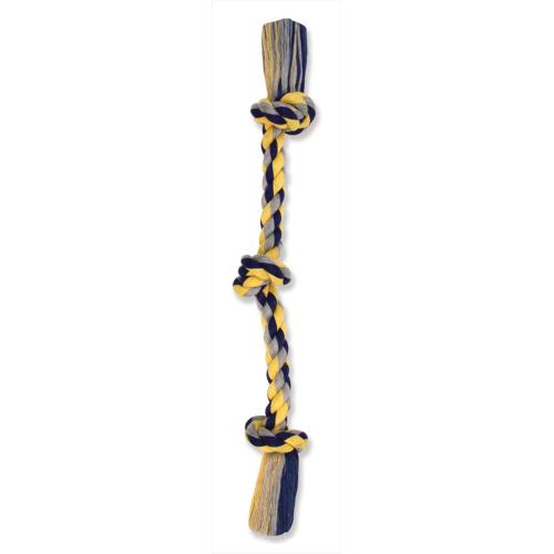 Mammoth Dog Toy 3 Knot Rope Tug 25"