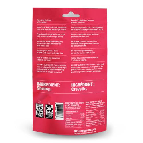 PureBites Cat Treats Freeze-Dried Shrimp 0.38oz