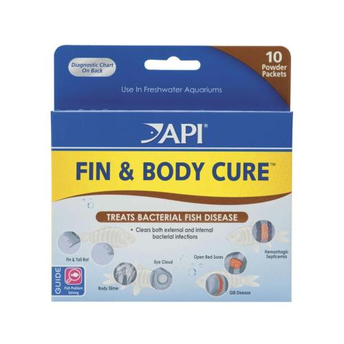 API Fish Med Fin & Body Cure Powder 10pk