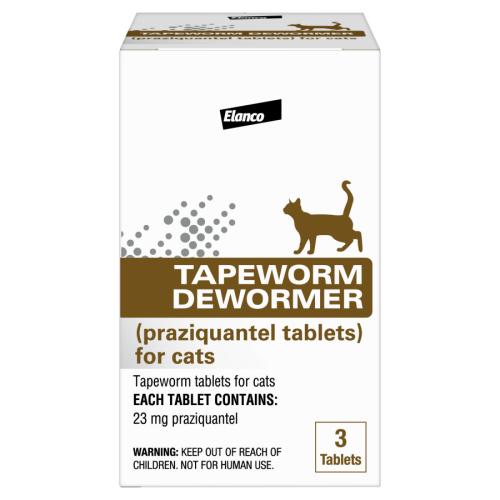 Elanco Cat Med Tapeworm Dewormer 3ct