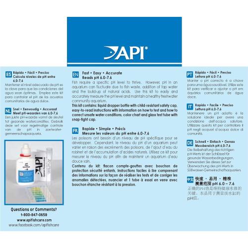 API Aquarium Supply pH Test Kit