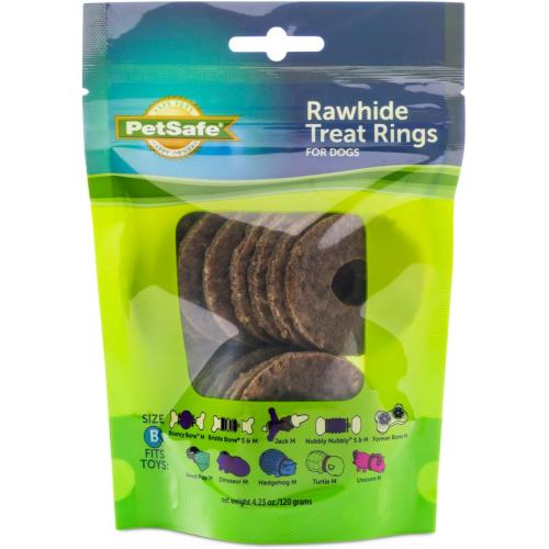 Petsafe Dog Toy Busy Buddy Rings Rawhide Size A Small