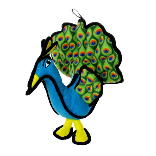 Tuffy Dog Toy Peacock 14"
