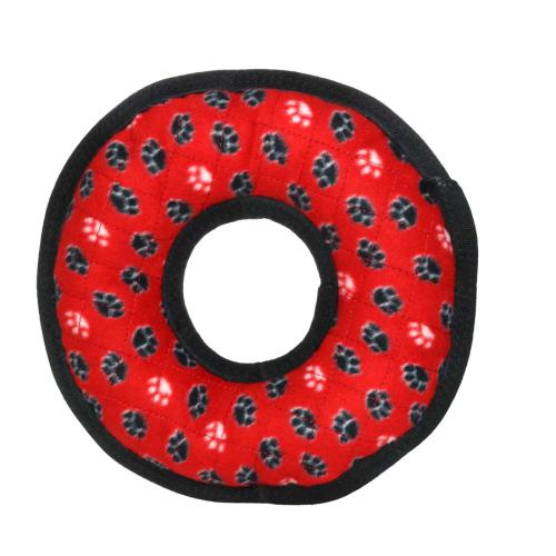 Tuffy Dog Toy Ultimate Ring Red