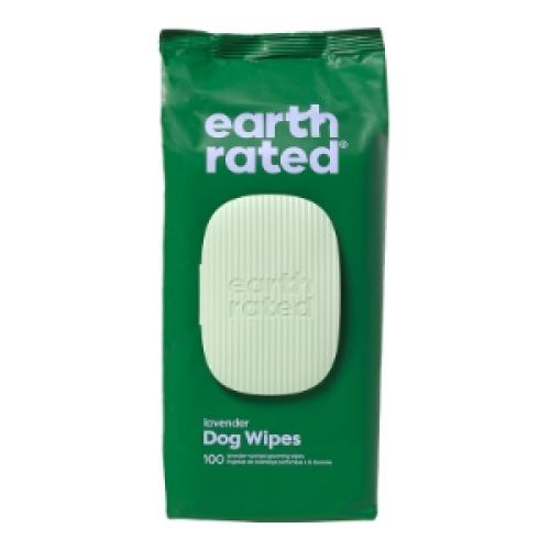 Earth Rated Pet Grooming Wipes Lavender 100ct
