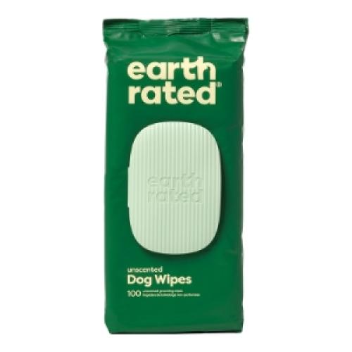 Earth Rated Pet Grooming Wipes Unscented 100ct