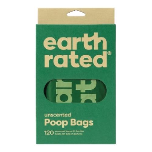 Earth Rated Poop Bags Unscented Handle 120ct