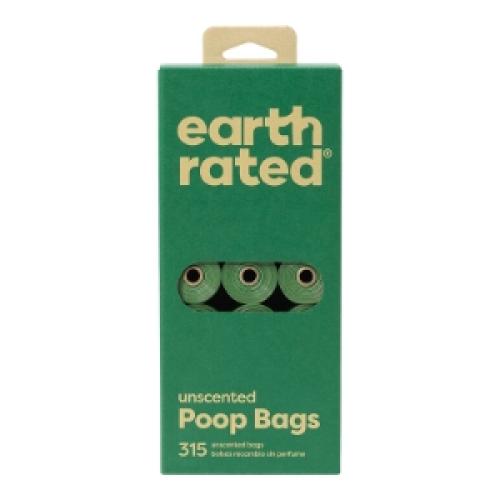Earth Rated Poop Bags Unscented Refill 21 Rolls 315ct